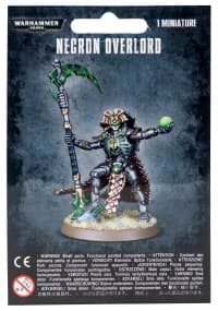 Warhammer: 40K - Necron Overlord - Warhammer Plastic Clampacks - Warhammer Clampacks card