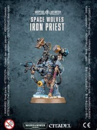 Warhammer: 40K - Space Wolves Iron Priest - Warhammer Plastic Clampacks - Warhammer Clampacks card
