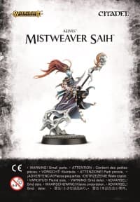 Warhammer: Age of Sigmar - Aelves Mistweaver Saih - Warhammer Plastic Clampacks - Warhammer Clampacks card