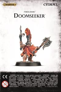 Warhammer: Age of Sigmar - Fyreslayers Doomseeker - Warhammer Plastic Clampacks - Warhammer Clampacks card