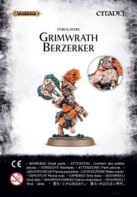 Warhammer: Age of Sigmar - Fyreslayers Grimwrath Berzerker - Warhammer Plastic Clampacks - Warhammer Clampacks card