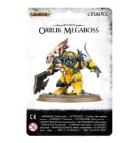 Warhammer: Age of Sigmar - Ironjawz Orruk Megaboss - Warhammer Plastic Clampacks - Warhammer Clampacks card