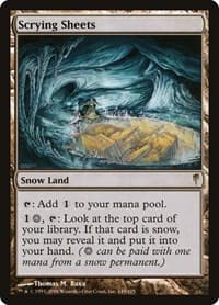 Scrying Sheets - Coldsnap - Magic: The Gathering card