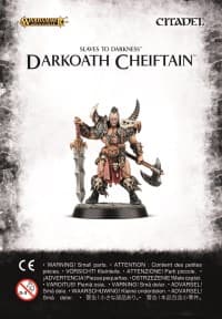 Warhammer: Age of Sigmar - Slaves To Darkness Darkoath Chieftain - Warhammer Plastic Clampacks - Warhammer Clampacks card