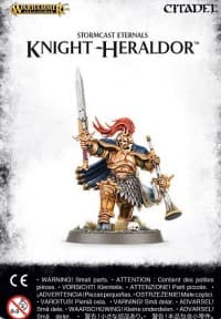 Warhammer: Age of Sigmar - Stormcast Eternals Knight-Heraldor - Warhammer Plastic Clampacks - Warhammer Clampacks card