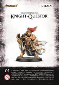 Warhammer: Age of Sigmar - Stormcast Eternals Knight-Questor - Warhammer Plastic Clampacks - Warhammer Clampacks card