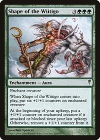 Shape of the Wiitigo - Coldsnap - Magic: The Gathering card
