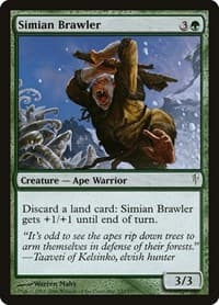 Simian Brawler - Coldsnap - Magic: The Gathering card