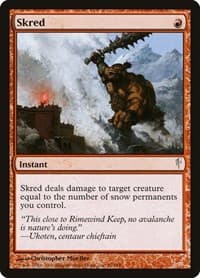 Skred - Coldsnap - Magic: The Gathering card