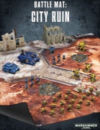 Warhammer: 40K - Battle Mat: City Ruin - Warhammer Game Accessories - Warhammer Game Accessories card