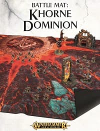 Warhammer: Age of Sigmar - Battle Mat: Khorne Dominion - Warhammer Game Accessories - Warhammer Game Accessories card
