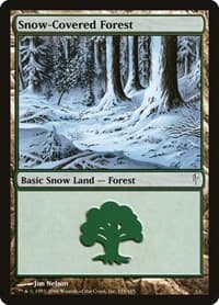 Snow-Covered Forest - Coldsnap - Magic: The Gathering card