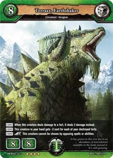 Terraxx, Earthshaker - Rally to War - Dragoborne card