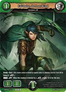 Fal'thalas, the Lost Wind - Rally to War - Dragoborne card