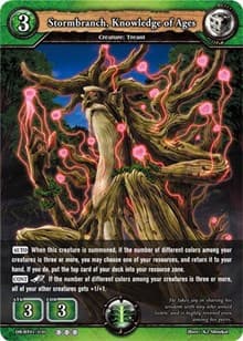 Stormbranch, Knowledge of Ages - Rally to War - Dragoborne card