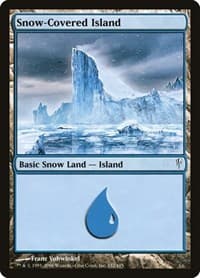 Snow-Covered Island - Coldsnap - Magic: The Gathering card