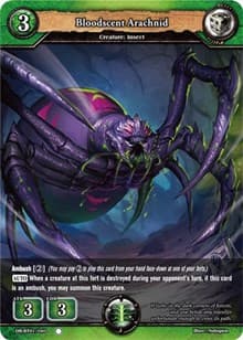 Bloodscent Arachnid - Rally to War - Dragoborne card