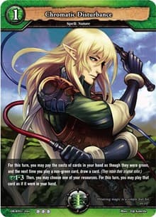 Chromatic Disturbance - Rally to War - Dragoborne card