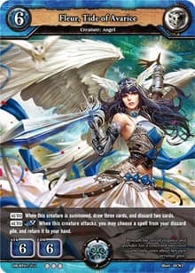 Fleur, Tide of Avarice - Rally to War - Dragoborne card