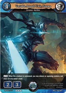 Variable Assault Unit, Fuuma - Rally to War - Dragoborne card