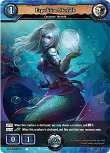 Expedition Merfolk - Rally to War - Dragoborne card
