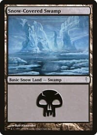 Snow-Covered Swamp - Coldsnap - Magic: The Gathering card