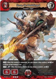 Xeras, the Battleforged - Rally to War - Dragoborne card