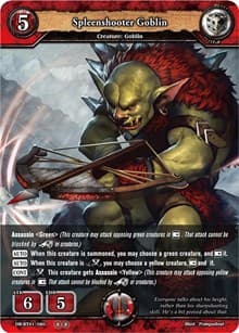 Spleenshooter Goblin - Rally to War - Dragoborne card