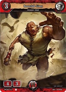 Boneclub Giant - Rally to War - Dragoborne card