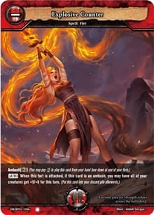 Explosive Counter - Rally to War - Dragoborne card