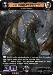 Shadowcrest the Subjugator - Rally to War - Dragoborne card