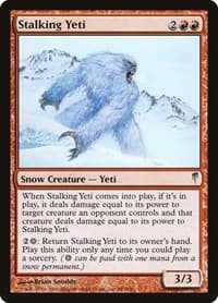 Stalking Yeti - Coldsnap - Magic: The Gathering card