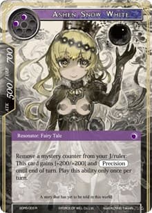 Ashen Snow White - Reiya Cluster Starter Deck - Force of Will card