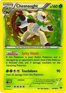 Chesnaught - 14/146 (Cosmos Holo) - Blister Exclusives - Pokemon card