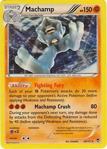 Machamp - 46/111 (Cosmos Holo) - Blister Exclusives - Pokemon card