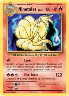Ninetales - 15/108 (XY Evolutions) (Non-Holo) - Deck Exclusives - Pokemon card