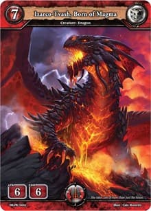 Izarco-Tvash, Born of Magma - PR Cards - Dragoborne card
