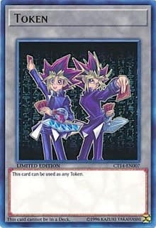 Token: Yugi/Yami (CT14-EN007) - 2017 Mega-Tins - YuGiOh card