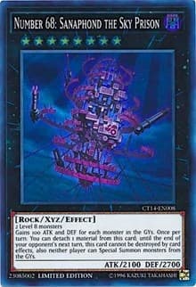Number 68: Sanaphond the Sky Prison - 2017 Mega-Tins - YuGiOh card