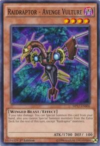 Raidraptor - Avenge Vulture - 2017 Mega-Tins Mega Pack - YuGiOh card