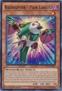 Raidraptor - Pain Lanius - 2017 Mega-Tins Mega Pack - YuGiOh card