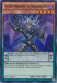 Lector Pendulum, the Dracoverlord - 2017 Mega-Tins Mega Pack - YuGiOh card