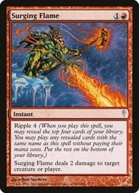 Surging Flame - Coldsnap - Magic: The Gathering card