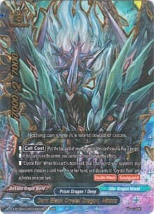 Dark Black Crystal Dragon, Athora - Evolution & Mutation - Future Card BuddyFight card