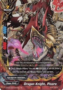 Dragon Knight, Pisaro - Evolution & Mutation - Future Card BuddyFight card