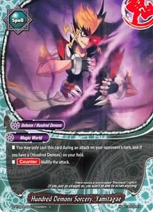 Hundred Demons Sorcery, Yamitagae - Evolution & Mutation - Future Card BuddyFight card