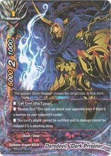 Daredevil, "Dark Prisoner" - Evolution & Mutation - Future Card BuddyFight card
