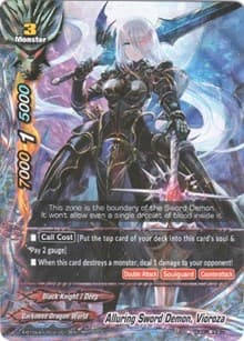 Alluring Sword Demon, Vioroza - Evolution & Mutation - Future Card BuddyFight card