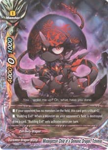 Misbegotten Child of a Demonic Dragon, Tchimno - Evolution & Mutation - Future Card BuddyFight card
