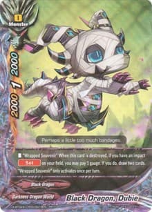 Black Dragon, Dubie - Evolution & Mutation - Future Card BuddyFight card